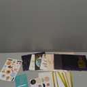 Decorably 24 Pack Foiled and Glittery Assorted 6x4in Box of Birthday Cards with Envelopes and Stickers, 24 Unique Designs Birthday Card Pack with Printed Message Inside