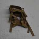 Tactical Dog Harness Tactical with Rubber Handle K9 Military Adjustable Puppy Pet Vest Harness for Outdoor Training XS (Brown Harness)