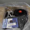 Knee Scooter, 300lbs Capacity, 13" Big PU Seat, Disc Brake Knee Walker, All Terrain Foldable Knee Scooter Walker with Bag for Foot Injuries Compact Crutches Alternative (Black)