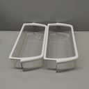2 Packs 
W10321304 Refrigerator Door Shelf Bin Compatible with Whirlpool KitchenAid Kenmore Maytag Amana Ikea Inglis Estate Refrigerator Replaces WPW10321304 PS11752778 AP6019471 2179574 2179575