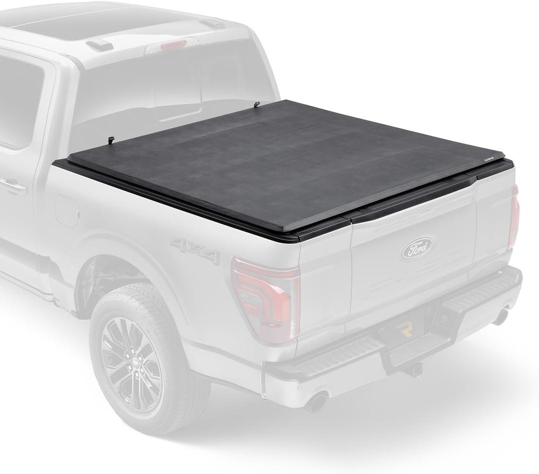Gator ETX Soft Tri-Fold Truck Bed Tonneau Cover | 59109 | Fits 2014 - 2018, 2019 Ltd/Lgcy Chevy/GMC Silverado/Sierra 1500 5' 9" Bed (69.3")