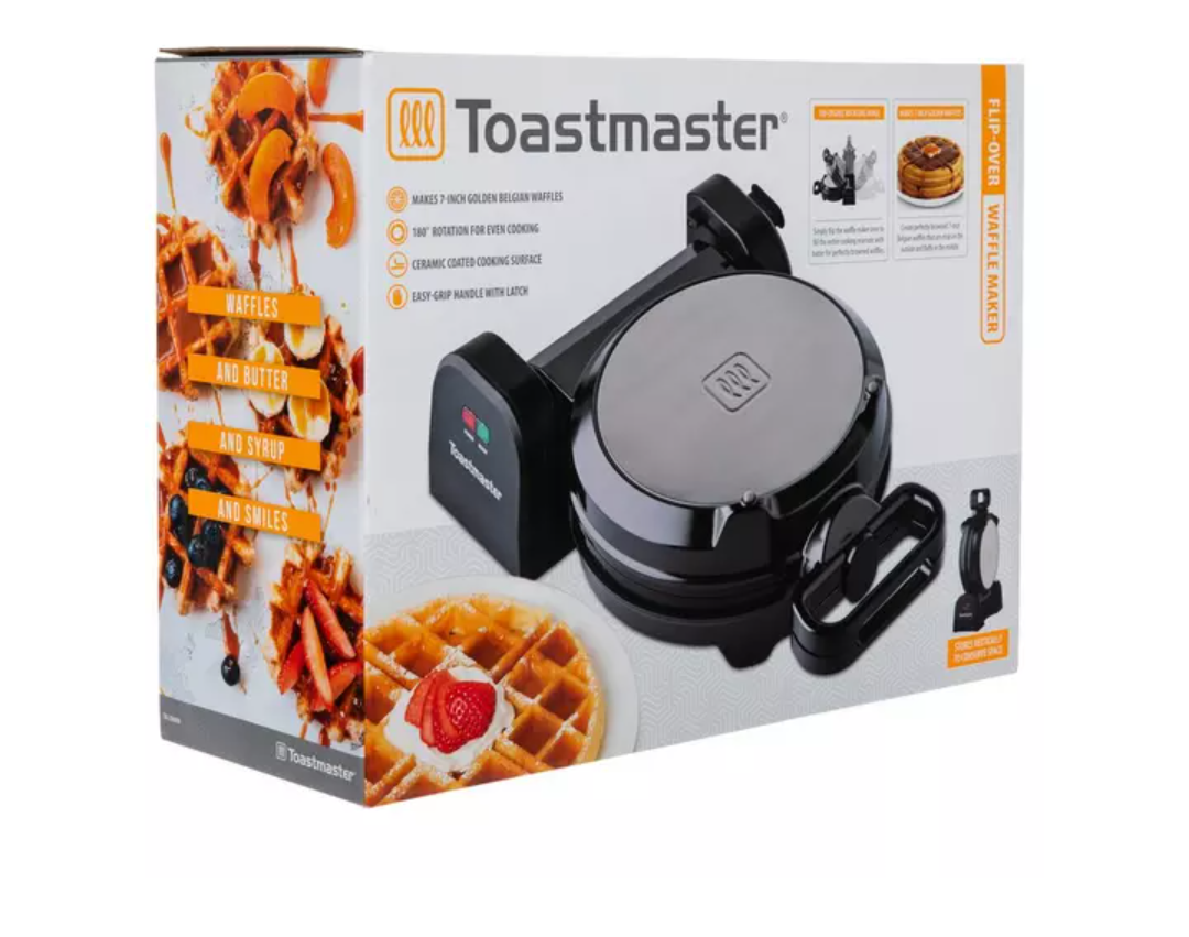 Toastmaster Flip Over Waffle Maker