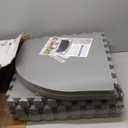 1/2" Thickness 85IN Hot Tub Mat for Inflatable Tub,Hot Tub Pad Foundation, Upgraded Thickened Eva Foam Padding for Outdoor Hot Tubs (Square-Shaped)