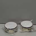 36 Set 4 inch Wedding Tambourines Bulk for Adults Wooden Hand Held Drum with Metal Jingles, Gift Tags, White Tambourine Gift Musical Instrument for Church Wedding Party Favor