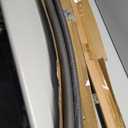 1PCS Trampoline Curved Pole, Universal Trampoline Replacement Enclosure Pole to Fit 8-16FT Curved Pole Trampoline Frame, Includes Foam Sleeve and Hardware with 2 Installation Options