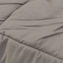 Utopia Bedding Comforter Duvet Insert, Quilted Comforter with Corner Tabs, Box Stitched Down Alternative Comforters King Size (Light Grey) (King (Pack of 1))