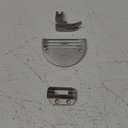 Heavy Duty Needle Plate, Feed Dog, Presser Foot Set for juki ddl-8700 Singer consew Chrome