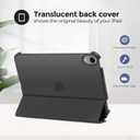 ProCase Smart Case for iPad mini 7 A17 Pro 2024/iPad Mini 6 2021 8.3 Inch iPad mini 7th/6th Gen Case, Hard Back Cover for iPad mini 8.3" 7th Gen A2995/A2996/A2993/6th Gen A2567 A2568 A2569 -Black