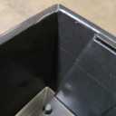 Mueller Janska M-Resin Heavy Duty Tall Planter, Indoor/Outdoor Grande Plant, Tree, Flower Pot, 2-Piece Set, 24, Modern Design, Built-in Drainage, Dark Gray (24 x 11.5")