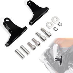 FOVPLUE Motorcycle Parts,Passenger Mini Footboard Mount Kit for Harley Touring models 1993-2025 Road King FLHR Road Glide FLTRX Street Glide FLHX Electra Glide FLHT