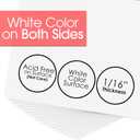 Golden State Art, 18x24 White Backing Board, Backer Boards for Frame, Picture (10 Pack)