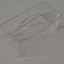 Rectangular Clear Acrylic Tissue Box, Big Box Covers Square, Bathroom Facial Napkin Box Holders, Table Clear Dryer Sheet Dispenser for Bathroom, Kitchen and Cars