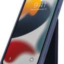 iCoverCase Wallet Case for iPhone 12/12 Pro Compatible with MagSafe, Magnetic Detachable Card Slots Holder PU Leather Kickstand Wireless Charging Case 6.1 Inch (Dark Blue)