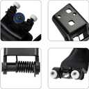 Power Sliding Door Rollers Assembly Compatible with 2005-2010 Honda Odyssey EX EX-L Touring, W/ Door Holders, Replace # 72561-SHJ-A21, 924-128, 72521-SHJ-A21, 924-129, 2PCS, Driver and Passenger Side