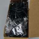 Tuanse 4 Pack Battery Operated Outdoor Christmas Tree String Lights,16.4 ft Mini Light Outdoor Christmas Lights with 50 Led of Dark Green Cable Lighting for Bedroom Garden Yard (RGB Flashing Light)