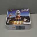 iPlay, iLearn Rocket Outer Space Toys, Kids Spaceship Playset with Space Shuttle, Electric Drill, 2 Astronauts, Educational STEM Take Apart Adventure Gift for 3 4 5 6 7 8 Year Old Boy Girl