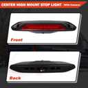 LK4Z13A613D Third Brake Light Assembly Center High Mount Stop Light with camera Compatible with Ford Transit 150, 250, 350 (SRW) 2020-2025 3rd Brake Light Replace NK4Z-13A613-K NK4Z-13A613-A