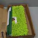 Libman 18" 2-Sided Microfiber Dust Mop, Double Sided Dry Wet Mops for Floor Cleaning, Hardwood, Laminate, Tile Cleaner, 360 Degree Swivel Head, 49 Long Handle