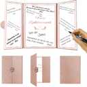 Trgowaul Retirement Party Decorations, Happy Retirement Guest Book Alternative, Funny Retirement Party Signature Certificate, Card Congrats Retired Party Supplies Gifts Sign Decor for Women Coworkers (Rose Gold)