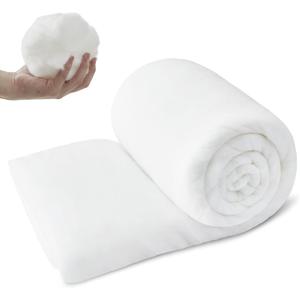 RRKTP Upholstery Batting for Quilting,Dacrons Polyester Quilt Batting for Sewing,Cushion Wrap for Foam Padding,DIY Projects,36" x 5 Yards (White)