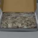 Yinder 48 Pcs Christmas Poinsettia Artificial Flower with Twigs Glitter Christmas Tree Filler Decorations Set for Wreath Table Centerpiece Xmas Wedding Holiday Party Decorations(Champagne)