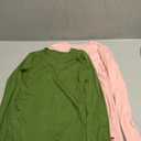 Girls Long Sleeve Shirts Crewneck Ruched Side Slim Fit Tops Ribbed Knit Casual Tee Shirt XL 4 PCS