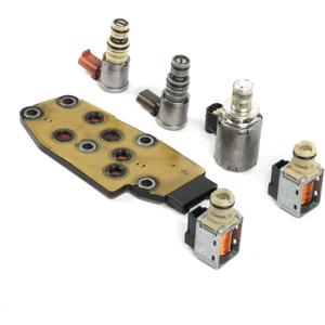 4L60E Trans Master Solenoid Kit 1set For GMC (A Shift Solenoid,B Shift Solenoid,3-2 Downshift Solenoid,EPC Solenoid,TCC/PWM Solenoid,New Manifold Pressure Switch) Replacement OE# 4L65E 4L70E