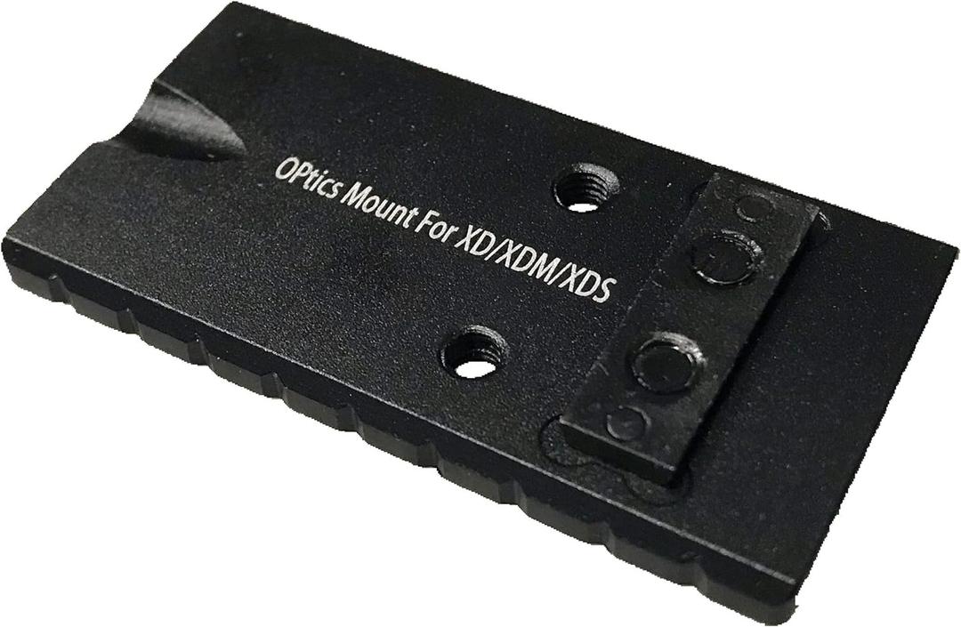 2 Pack Ade Advanced Optics Red Dot Adapter/Mounting Plate for Springfield XD, XDE, XD MOD.2, XD(M), XDM, XDS Pistol Fits Vortex Venom, Burris Fastfire, Doctor Footprint Mounting Plate