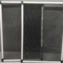 Expandable Window Screen, Horizontal (20" H x 28.6" - 54" W, 2 Pack) Adjustable Window Screens, Replacement Window Screens for House Windows