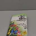 Butterfly Costume for Girls Fairy Wings Kids 4 Pcs(Cape,Skirts,Masks,Hair Clips) Butterfly Wings for Halloween Gifts (Starry Sky Purple Set)