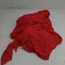 Wokceer Cheesecloth Table Runner 3Pack 10FT Red Boho Gauze Christmas Cheese Cloth Table Runner for Party Easter Rustic Sheer Table Runners for Baby Bridal Shower Wedding Table Decor, Red