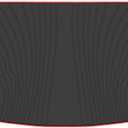 San Auto Cargo Liner Custom Fit for Mercedes Benz GLA 2014-2020 GLA180 GLA200 GLA250 GLA45 AMG Rubber Trunk Mat Black Red All Weather Waterproof Heavy Duty Odorless