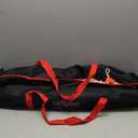 12FT Portable Volleyball Training Net for Hitting or Serving Drills, Outdoor & Indoor Freestanding Volleyball Practice Net with Height Adjustable, Glow in Dark Volleyball, and Carry Bag