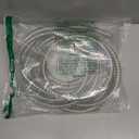 1/2"id-25ft PVC Reinforced Tubing Steel Wire Suction Flexible Hose Vinyl Tubing Heavy Duty PVC Vacuum Hose Drain Fuel Oil Gas Water for Marine Bilge Pump Pond Spa