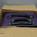 Rockland Fashion Softside 2 Piece Luggage Set, Expandable, (14" Tote/19" Upright), Purple
