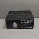 VOLISUN 24 Pack 6 inch Recessed Lighting, 5CCT Ultra-Thin LED Recessed Light with Junction Box, 2700K-5000K Selectable, 1080Lumen Dimmable Canless Wafer Downlight, LED Ceiling Light ETL Certificated (White)