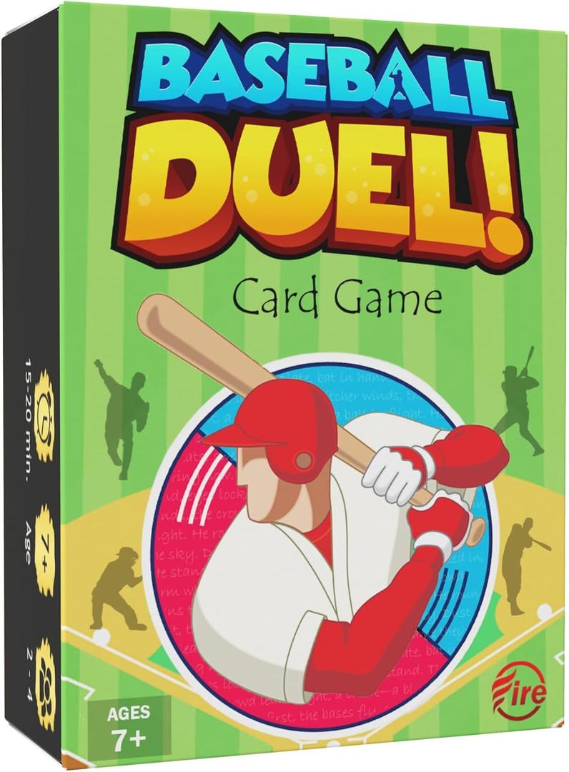 Card Game  Fast-Paced Puzzle & Strategy Baseball Game for Kids, Teens & Adults | 24 Players or Team Play | Ages 7+ | Little League to MLB-Inspired Sports Family Game Night Fun
