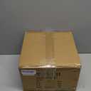 Modern Semi Flush Mount Ceiling Light, Industrial Clear Glass Ceiling Light, Crystal Ceiling Lamp, Farmhouse Hallway Light Fixtures for Entryway Kitchen Dining Room, Black