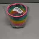 Bedwina Jumbo Rainbow Spring Coil Toy - 6" Plastic Giant Spring Coil for Kids, Big Spring Toys for Boys and Girls, Neon Colorful Rainbow Coil Spring for Party Favor Prizes and Kids Birthday Gifts