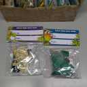 JOYIN 24 Packs Valentines Day Cards with Dinosaur Building Blocks for Gifts Party Favor, Classroom Exchange Prize, Valentines Greeting Cards