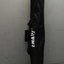 EMART Backdrop Stand 10x7ft(WxH) Photo Studio Adjustable Background Stand Support kit with 2 Crossbars, 8 Clamps, 2 Sandbags and Carry Bag for Parties, Events Decoration, Wedding, Photography (Black)