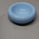 6.1 Inch Cat Bowls, 7 oz Ceramic Cat Food Bowl, Whisker Fatigue Relief Cat Bowl, Anti-Vomiting, Protect Spine, Perfect for Indoor CatsBlue