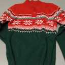 Funnycokid Boys Christmas Sweaters Kids Button Mock Neck Pullover Up Winter Xmas Holiday, 8T