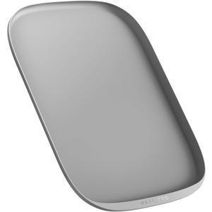 PETLIBRO Pet Mats for Dogs and Cats, Extra Large Dog Bowl Mat for Feeder or Fountain, Non-Slip Waterproof Pet Feeding Mat for PLAF103 Dual Tray, PLAF109, PLAF203 Dual Tray, PLAF301, 22''x16.5'' (Grey)