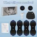 MASTOGO Wireless TENS Unit Back Pain Relief Massager- Muscle Stimulator Machine - Wireless TENS Unit Muscle Stimulator- tens Unit