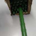 Sturdy Metal Garden Plant Stakes 4 Ft Plastic Coated Steel Plant Sticks,Pack of 25