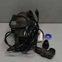 Acquaer 1/2 HP Automatic Sump Pump, 2450 GPH Submersible Water Pump with 3/4Garden Hose Check Valve Adapter, Thermoplastic Utility Transfer Pump for Flooded Basement Pools Tub Draining, 19ft Cord