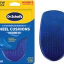 Dr. Scholl's Heel Cushions with Massaging Gel Advanced // All-Day Shock Absorption and Cushioning to Relieve Heel Discomfort (1 Count (Pack of 1))