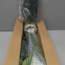 4ft 2pcs Large Artificial Plants Fake Palm Tree Tropical Palm Leaves Faux Palm Plants Tall Tree Indoor Real Touch Plastic Monstera Leaves for Home Garden Outdoor Office Decor (4ft/125cm-2pcs)