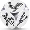 3 x Positions Sex Game Sex Dice, Valentines Day Gifts for Her Him Boyfriend Girlfriend, Valentines Adult SEX Dice Board Game, 6th 10th 11th Anniversary Giifts for Him, Bedroom Games for Couples Date Night